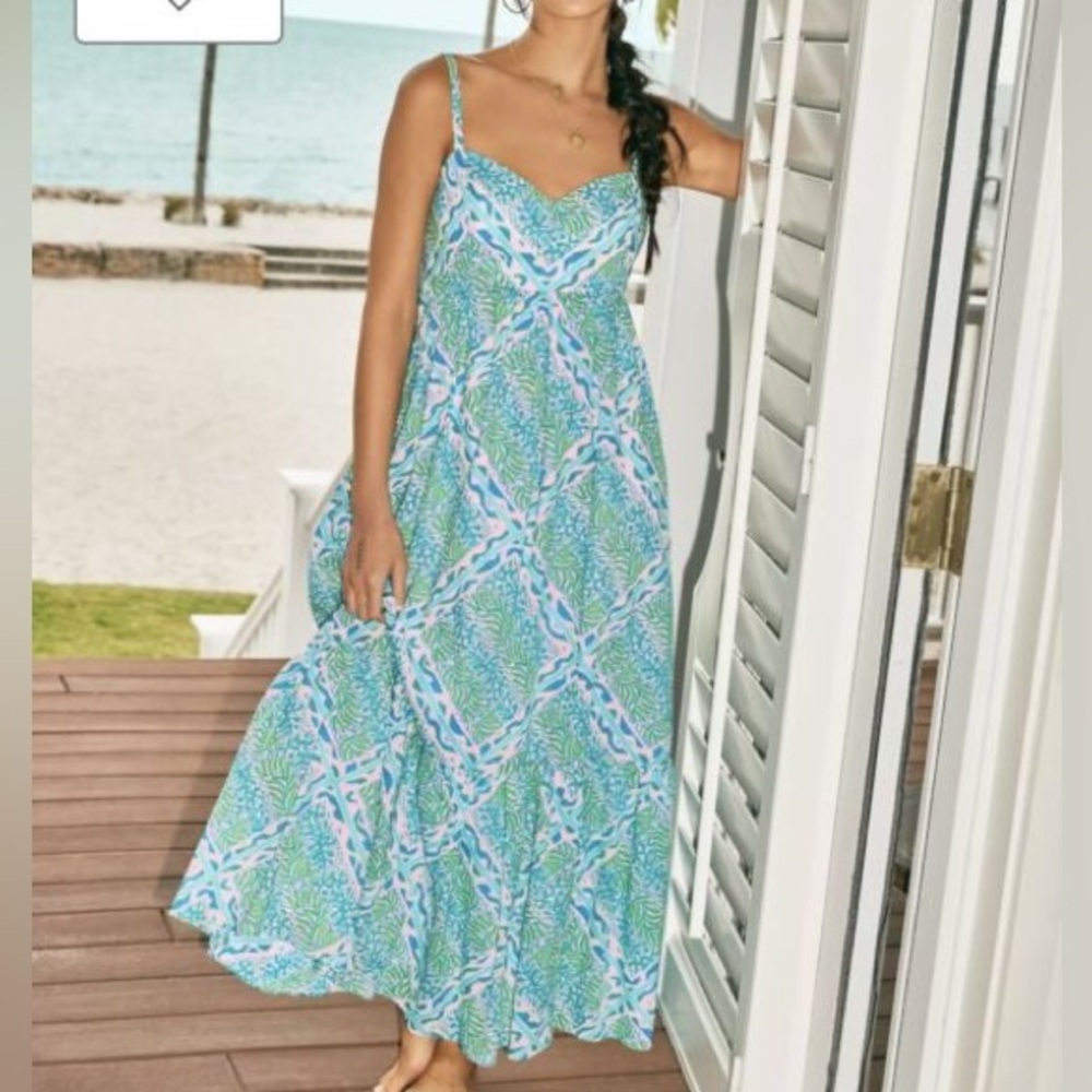 NWT Lilly Pulitzer Heidi Maxi size 10